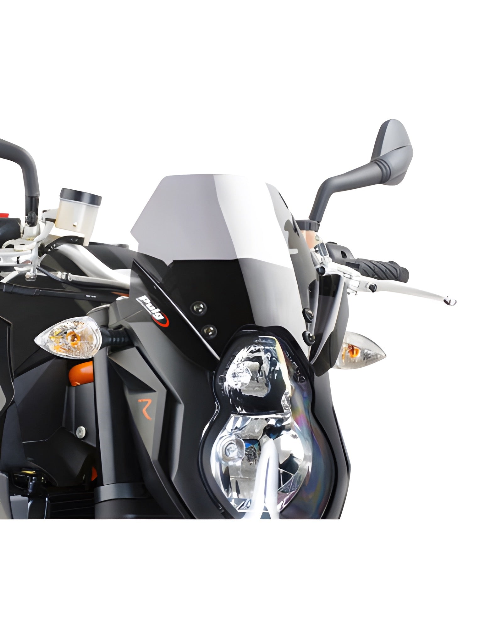 CUPOLINO NAKED N.G. SPORT PUIG COMPATIBILE PER KTM SUPERDUKE 990 R 2009 > 2013 FUME CHIARO 4942H