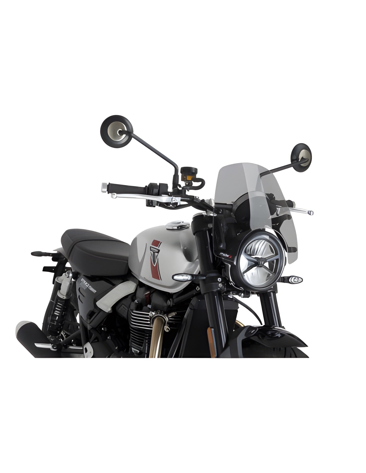 CUPOLINO NAKED N.G. SPORT PUIG COMPATIBILE PER TRIUMPH SPEED TWIN 1200 2025 FUME CHIARO 22618H
