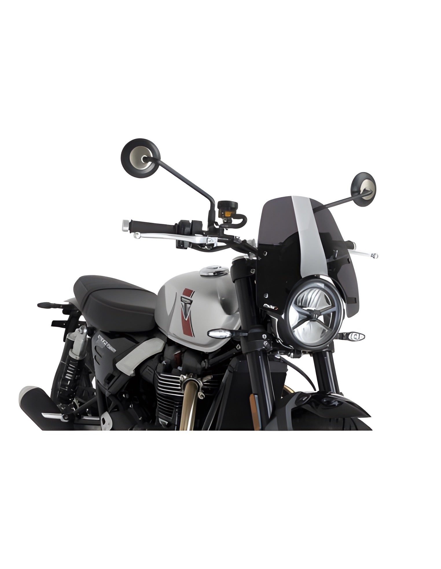 CUPOLINO NAKED N.G. SPORT PUIG COMPATIBILE PER TRIUMPH SPEED TWIN 1200 2025 FUME SCURO 22618F