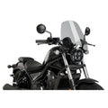 CUPOLINO NAKED N.G. TOURING PUIG COMPATIBILE PER HONDA REBEL CMX500 2017 > 2019 FUME CHIARO 9462H