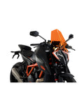 CUPOLINO NAKED N.G. TOURING PUIG COMPATIBILE PER KTM SUPERDUKE 1290 R 2022 > 2024 ARANCIONE 20461T
