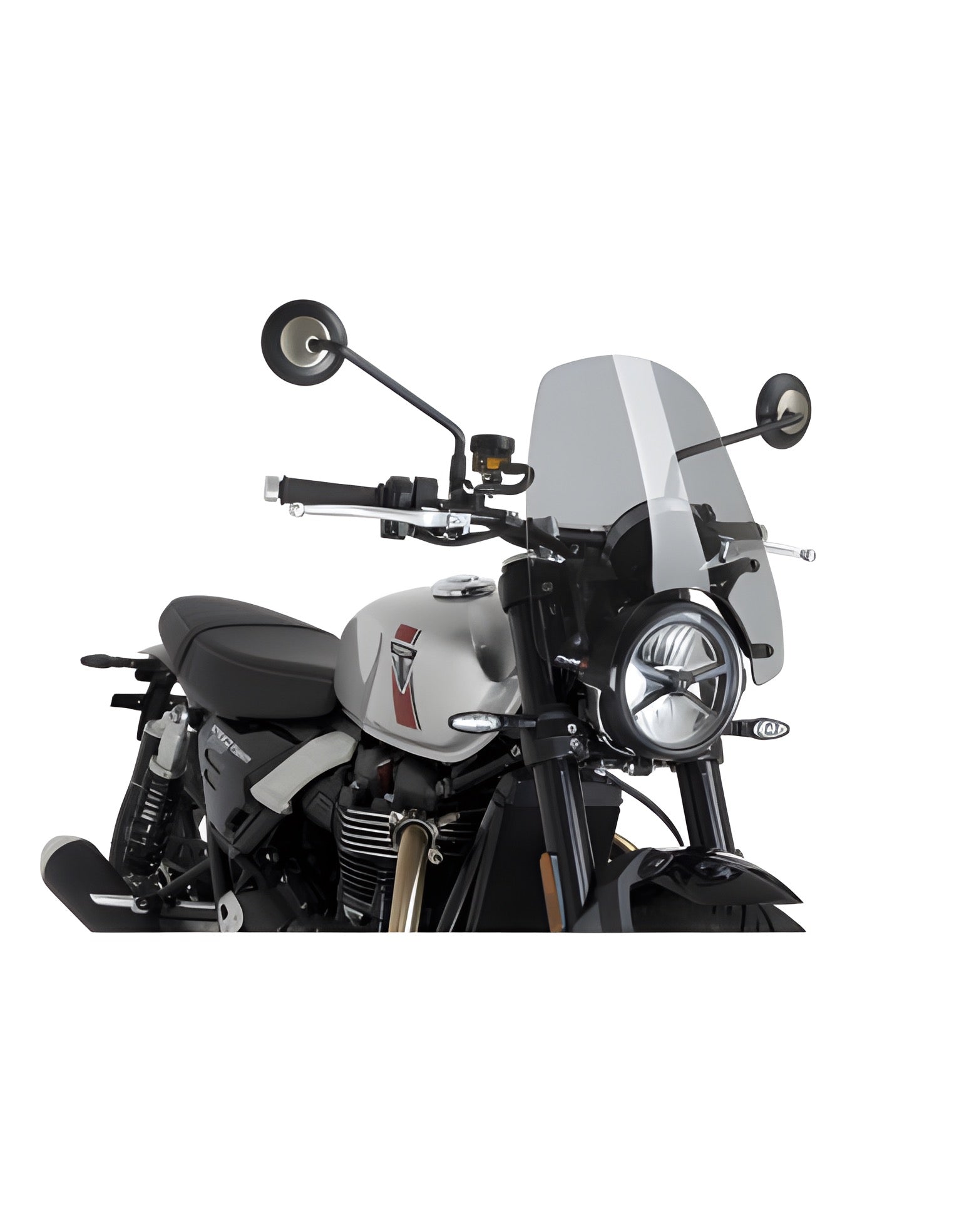 CUPOLINO NAKED N.G. TOURING PUIG COMPATIBILE PER TRIUMPH SPEED TWIN 1200 RS 2025 FUME CHIARO 22619H