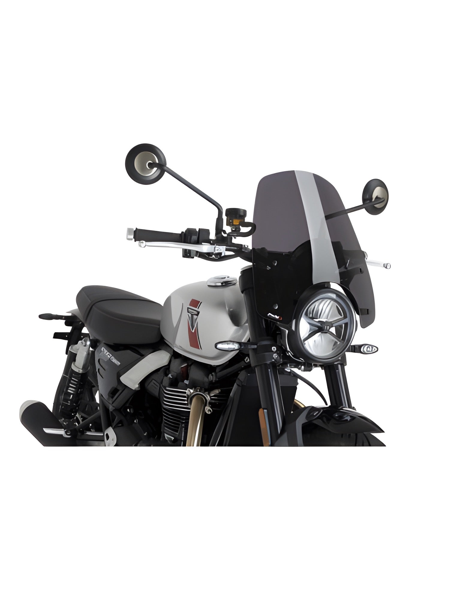 CUPOLINO NAKED N.G. TOURING PUIG COMPATIBILE PER TRIUMPH SPEED TWIN 1200 RS 2025 FUME SCURO 22619F