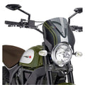 CUPOLINO RETRO PUIG COMPATIBILE PER DUCATI SCRAMBLER 800 ICON/CLASSIC/FULL THROTTLE 2015 > 2024 FUME CHIARO 8192H