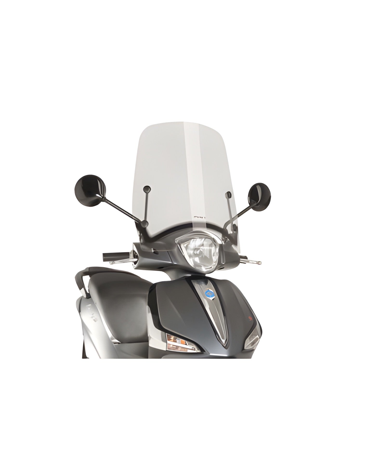 CUPOLINO SCOOTER T.S. PUIG COMPATIBILE PER PIAGGIO LIBERTY 125 iGET 3V ABS E4 2015 > 2019 TRASPARENTE 5850W