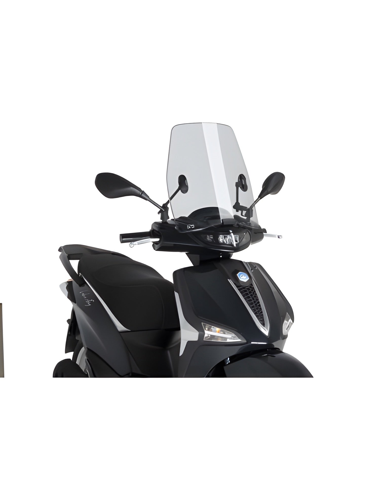 CUPOLINO SCOOTER URBAN PUIG COMPATIBILE PER PIAGGIO LIBERTY 125 2021 > 2025 FUME CHIARO 22770H