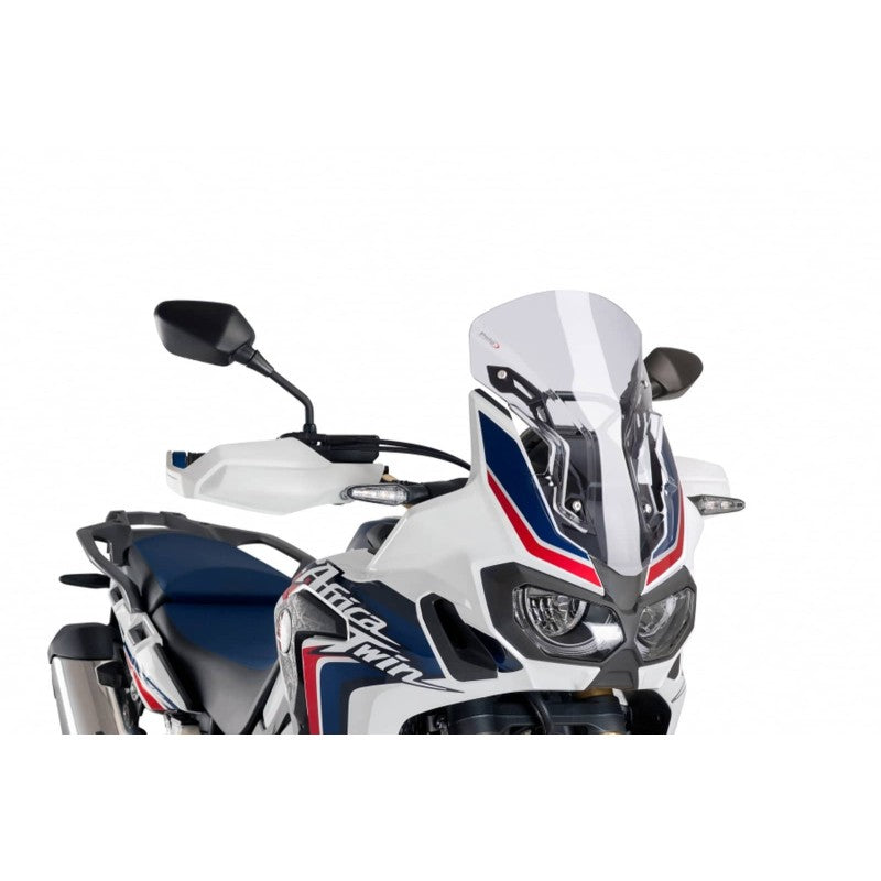 CUPOLINO SPORT PUIG COMPATIBILE PER HONDA AFRICA TWIN CRF 1000L ADVENTURE SPORTS 2018 > 2019 TRASPARENTE 8904W
