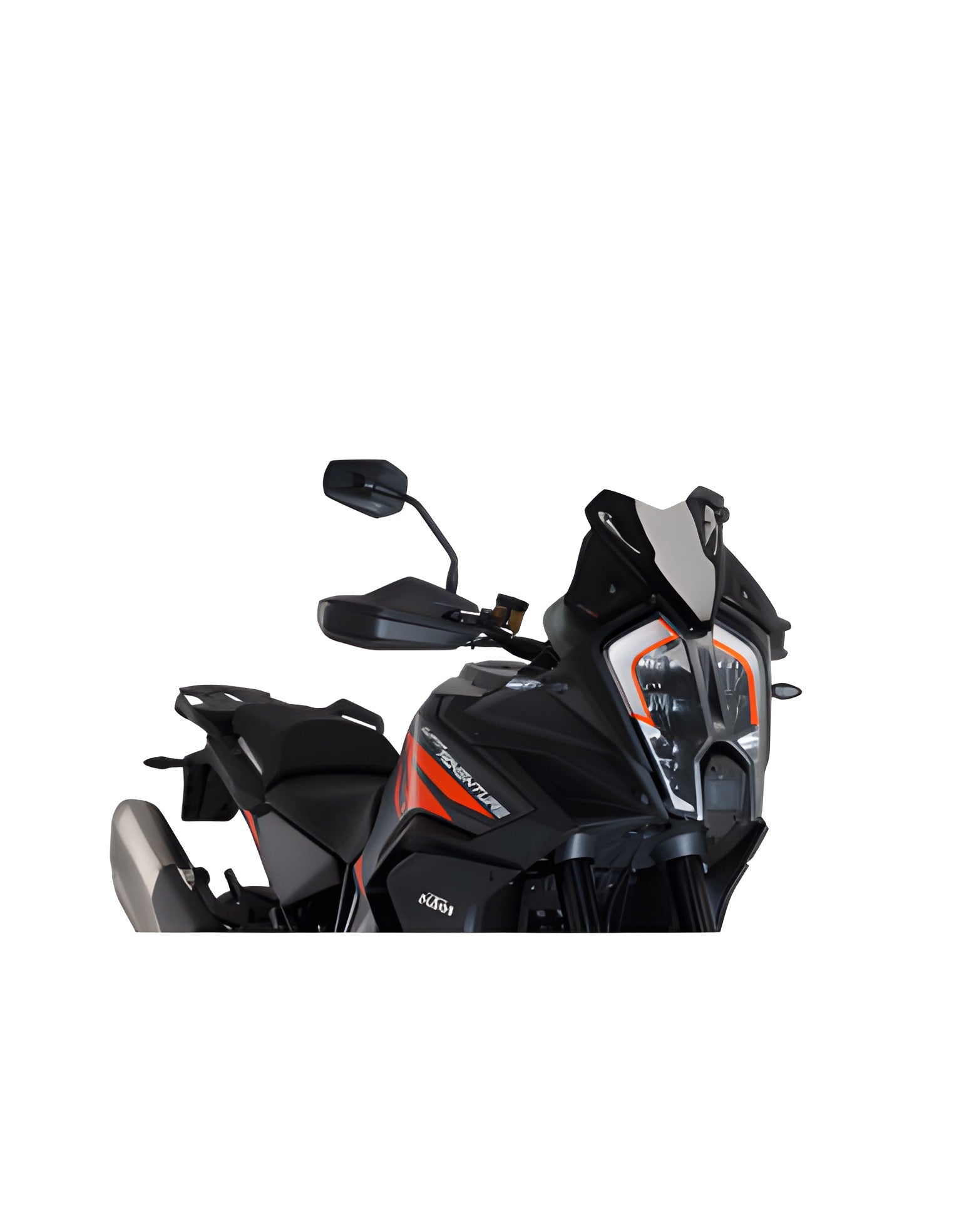 CUPOLINO SPORT PUIG COMPATIBILE PER KTM SUPER ADVENTURE 1290 R 2024 > 2025 NERO 20401N