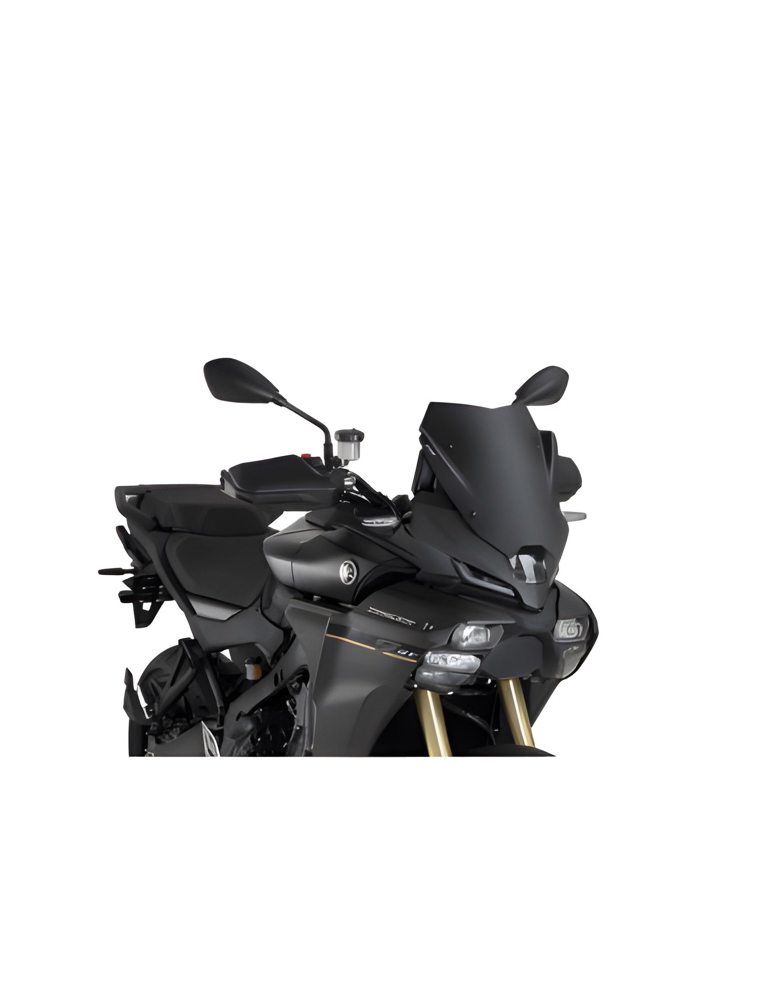 CUPOLINO SPORT PUIG COMPATIBILE PER YAMAHA TRACER 9 900 GT PLUS 2025 NERO OPACO 22455J