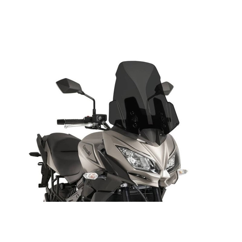 CUPOLINO TOURING PUIG COMPATIBILE PER KAWASAKI VERSYS 1000 2015 > 2018 FUME SCURO  OUTLET 9421F