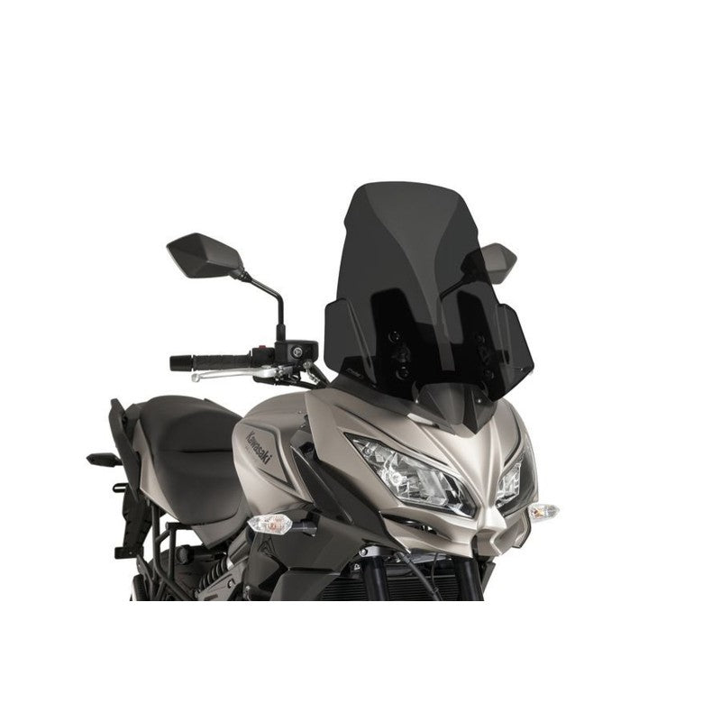 CUPOLINO TOURING PUIG COMPATIBILE PER KAWASAKI VERSYS 650 TOURER 2019 > 2021 FUME SCURO  OUTLET 9421F