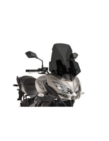 CUPOLINO TOURING PUIG COMPATIBILE PER KAWASAKI VERSYS 650 TOURER 2021 FUME SCURO  OUTLET 9421F