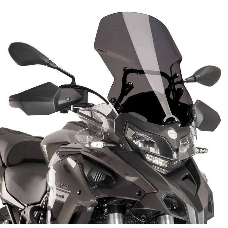 CUPOLINO TOURING PUIG COMPATIBILE PER BENELLI TRK 502 X 2018 > 2020 FUME SCURO 9485F