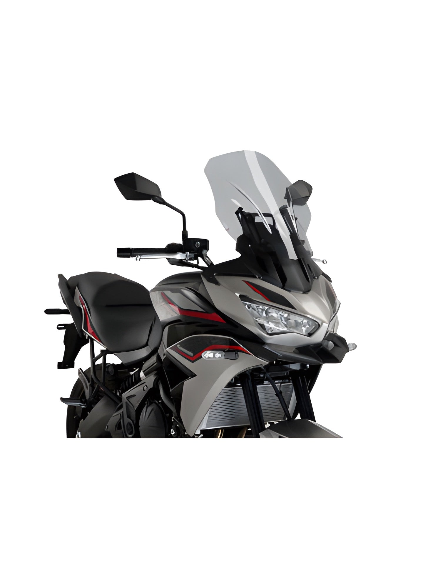 CUPOLINO TOURING PUIG COMPATIBILE PER KAWASAKI VERSYS 650 2025 FUME CHIARO 21260H