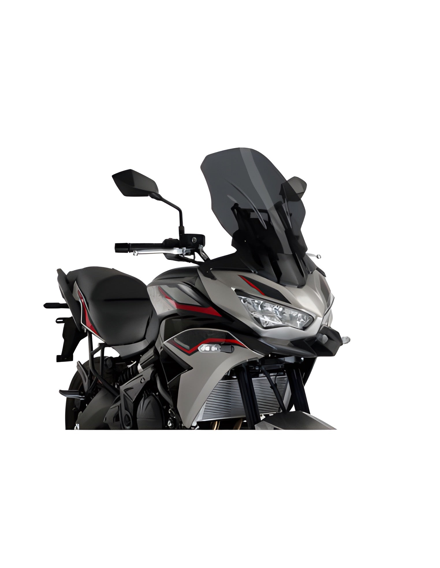 CUPOLINO TOURING PUIG COMPATIBILE PER KAWASAKI VERSYS 650 2025 FUME SCURO 21260F