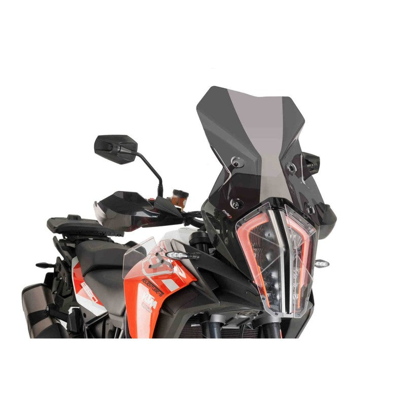 CUPOLINO TOURING PUIG COMPATIBILE PER KTM SUPER ADVENTURE 1290 R/S 2017 > 2020 FUME SCURO 9717F
