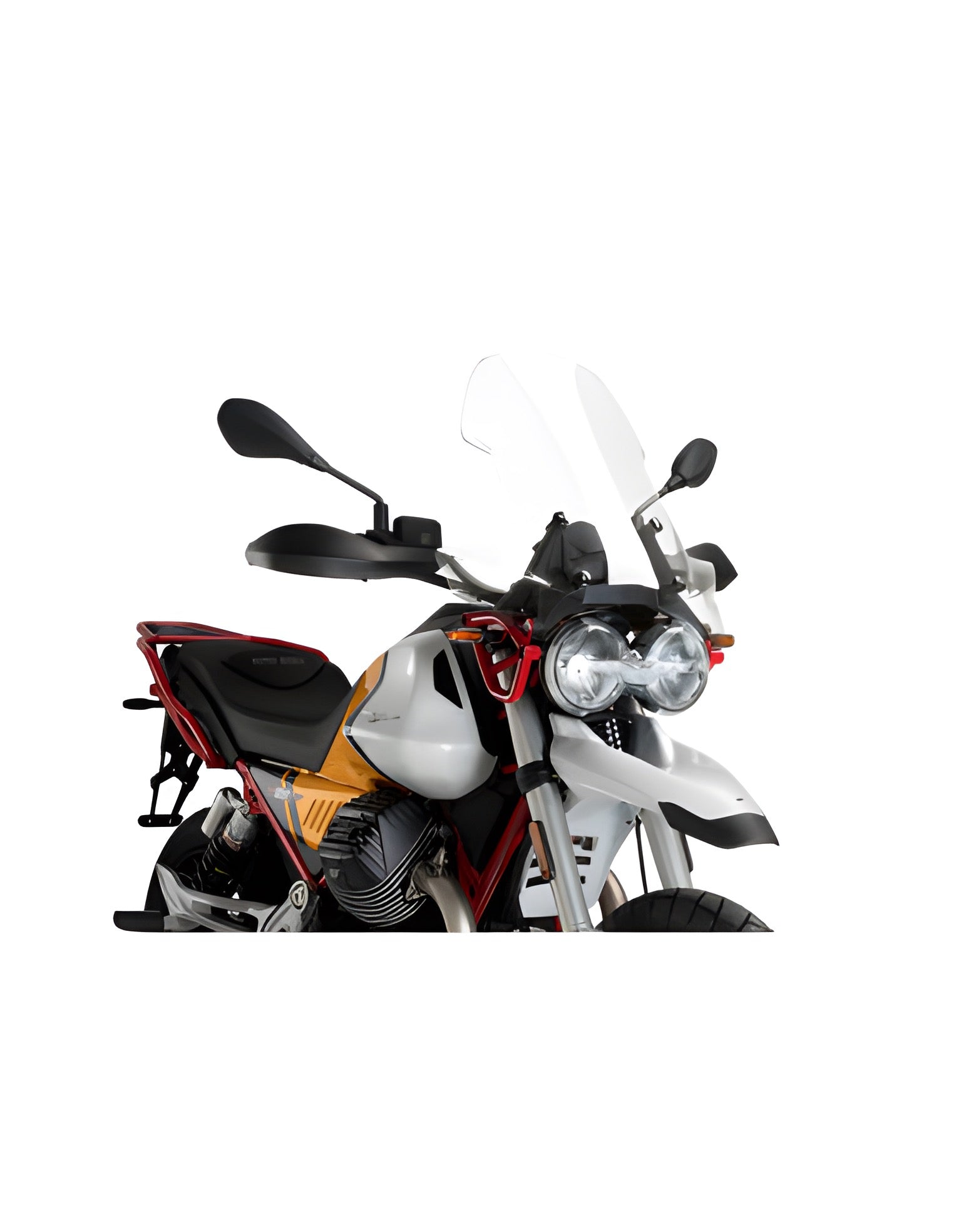 CUPOLINO TOURING PUIG COMPATIBILE PER MOTO GUZZI V85 850 TT 2021 > 2025 TRASPARENTE 21176W