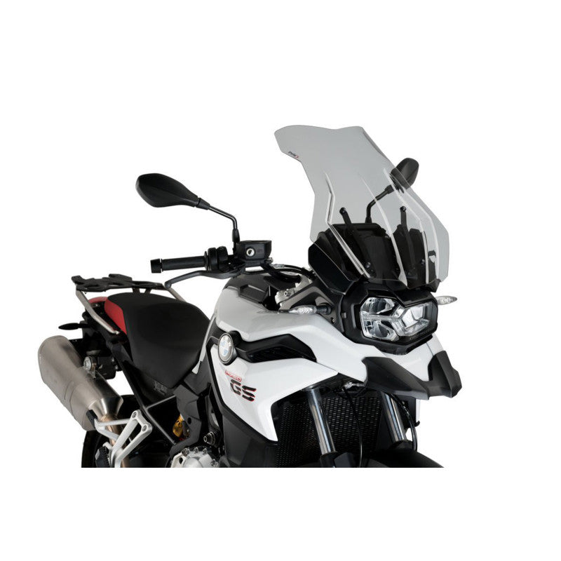 CUPOLINO TOURING PLUS PUIG COMPATIBILE PER BMW F 850 GS ADVENTURE 2019 > 2023 FUME CHIARO 9770H