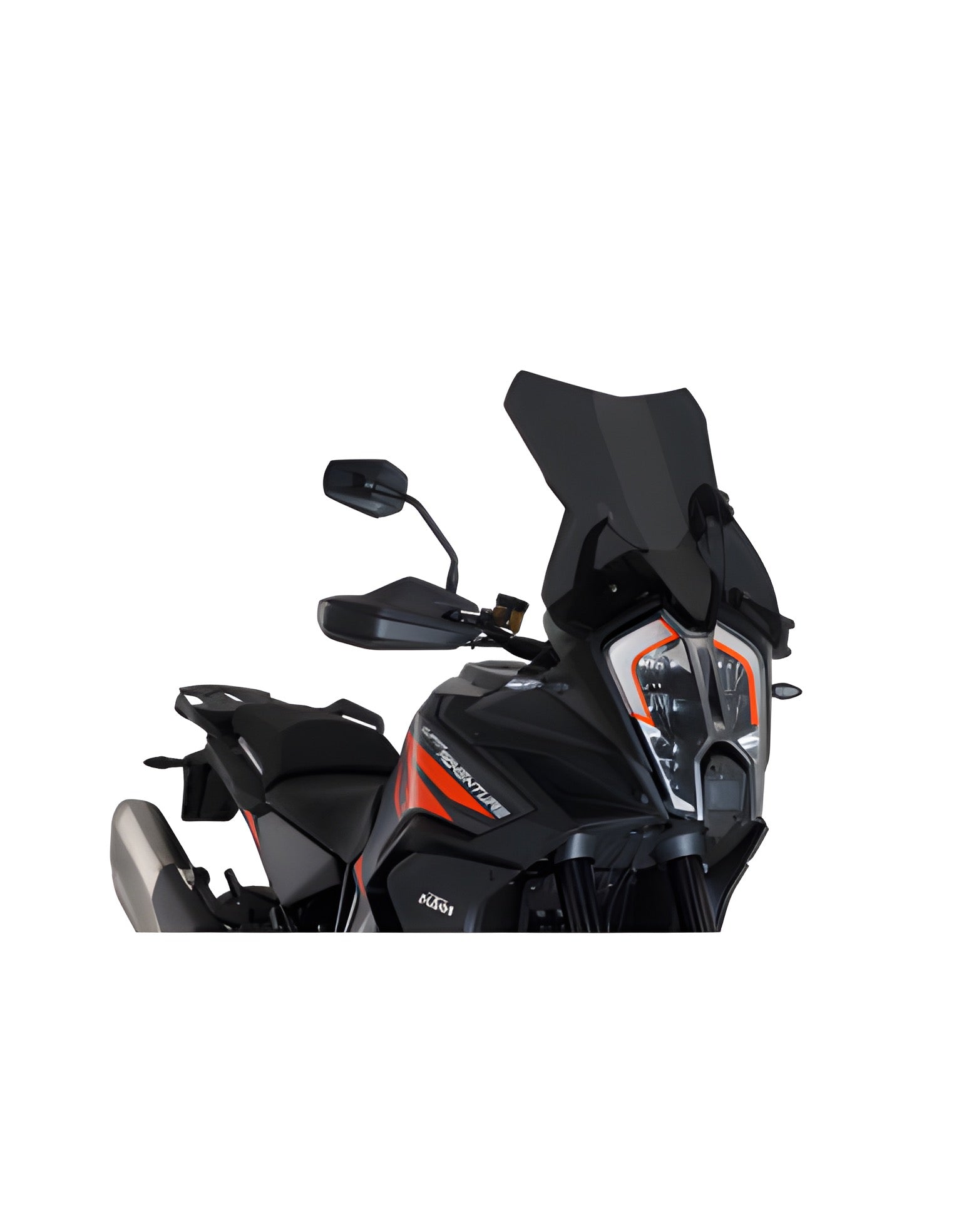 CUPOLINO TOURING PLUS PUIG COMPATIBILE PER KTM SUPER ADVENTURE 1290 R 2024 > 2025 FUME SCURO 20816F