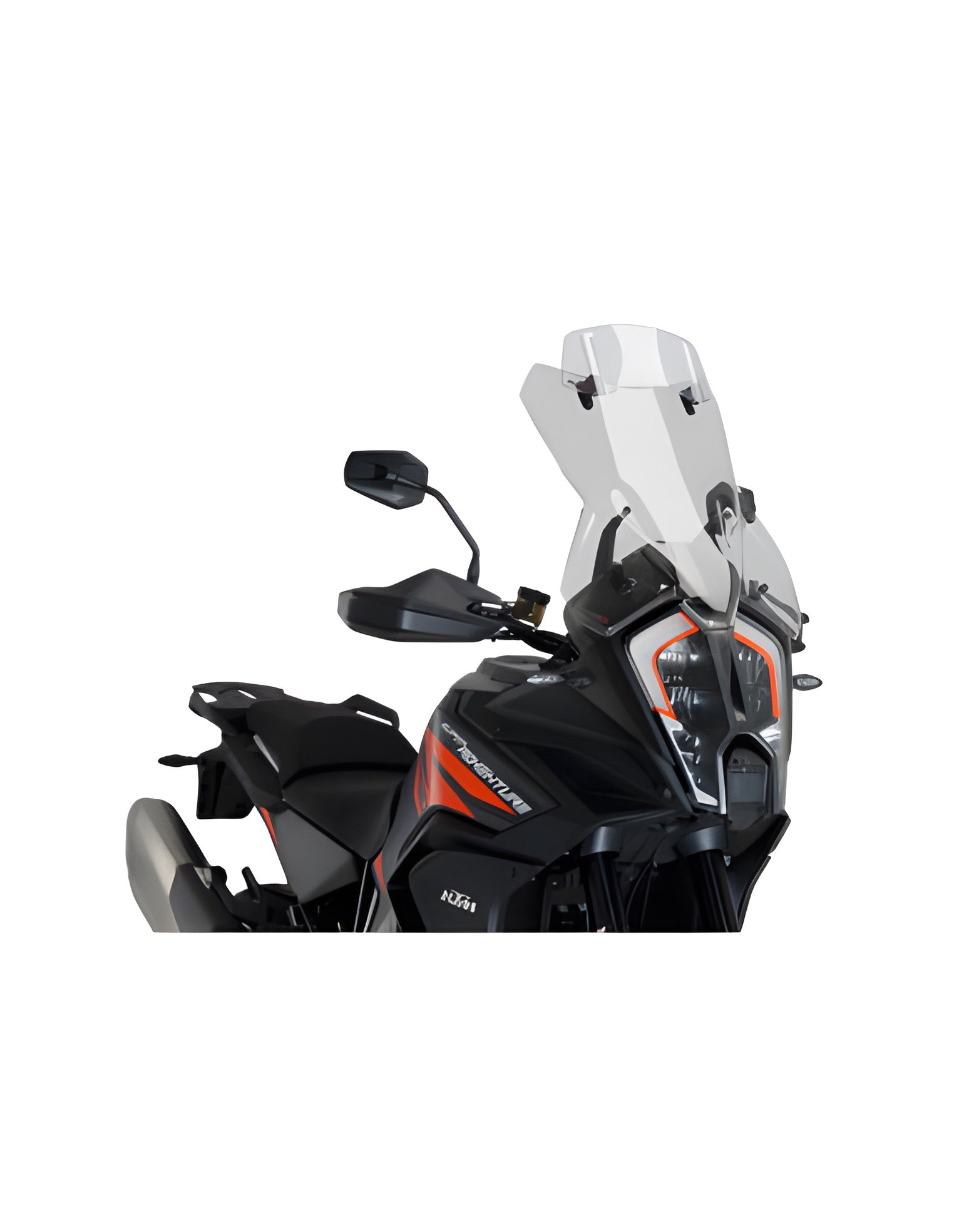 CUPOLINO TOURING PLUS-VISIERA PUIG COMPATIBILE PER KTM SUPER ADVENTURE 1290 R 2021 > 2023 FUME CHIARO 20817H