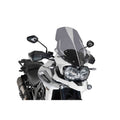CUPOLINO TOURING PUIG COMPATIBILE PER TRIUMPH TIGER 1200 EXPLORER-XC/XR/XRX/XRT/XCX/XCA 2018 > 2020 FUME SCURO  OUTLET 9613F