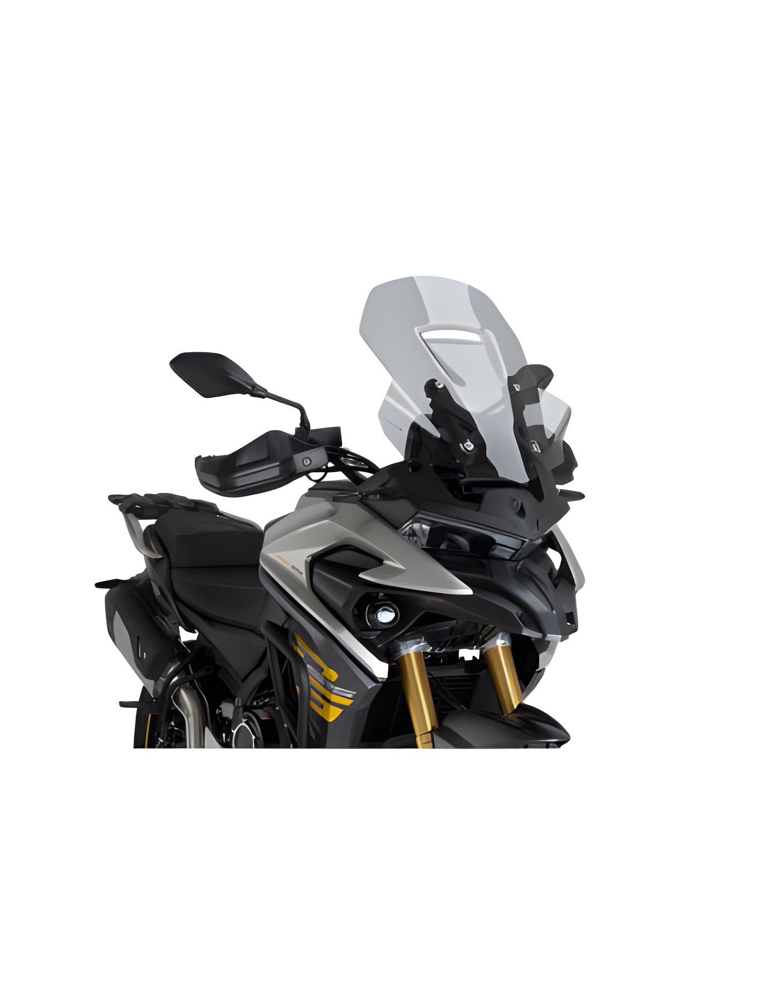 CUPOLINO TOURING PUIG COMPATIBILE PER VOGE VALICO 625 DSX 2025 FUME CHIARO 22251H