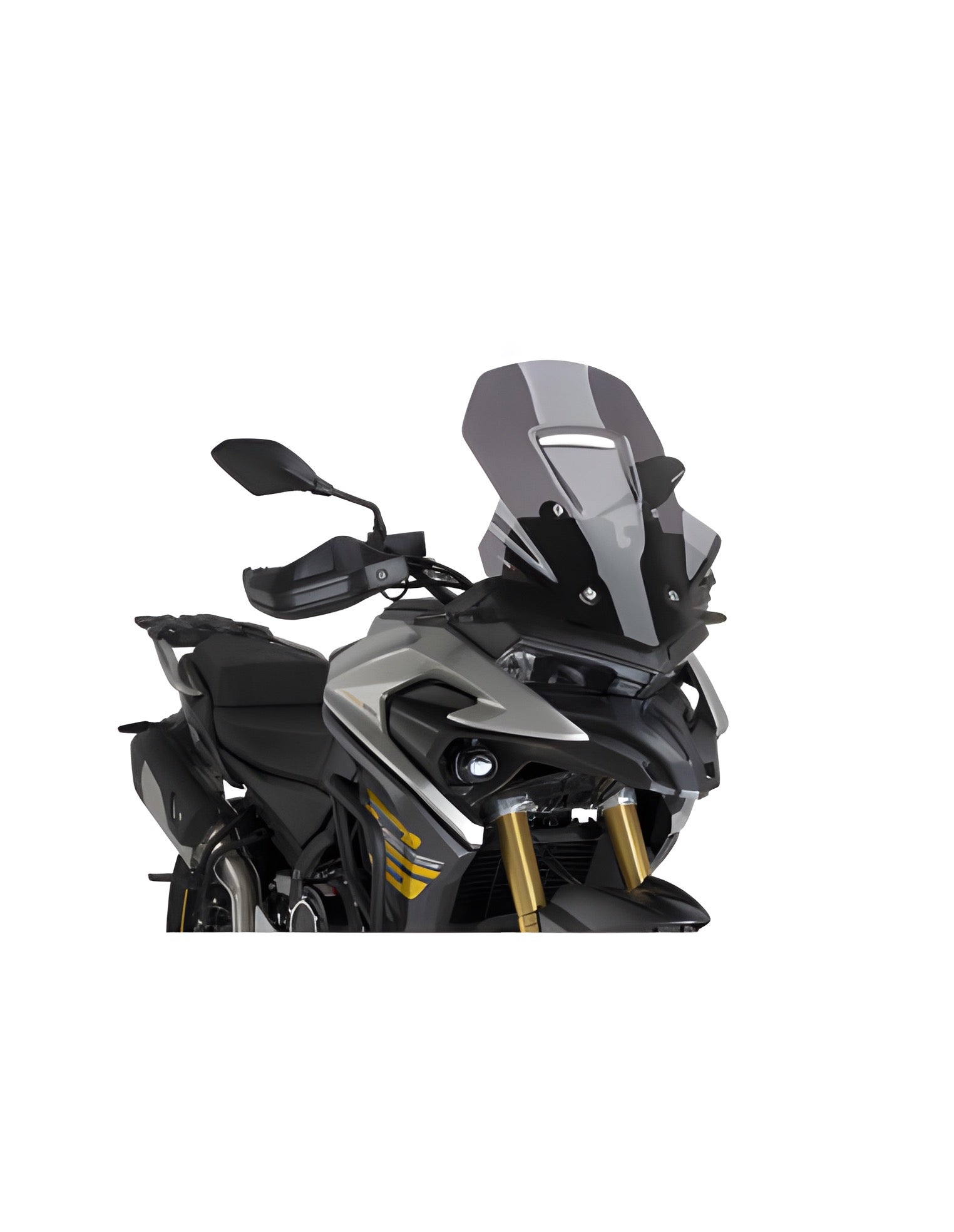 CUPOLINO TOURING PUIG COMPATIBILE PER VOGE VALICO 625 DSX 2025 FUME SCURO 22251F