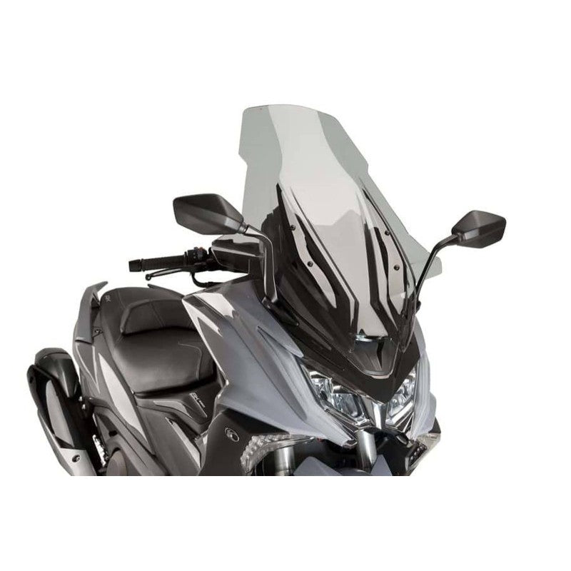 CUPOLINO V-TECH LINE TOURING PUIG COMPATIBILE PER KYMCO AK 550 2017 > 2023 FUME CHIARO 9477H