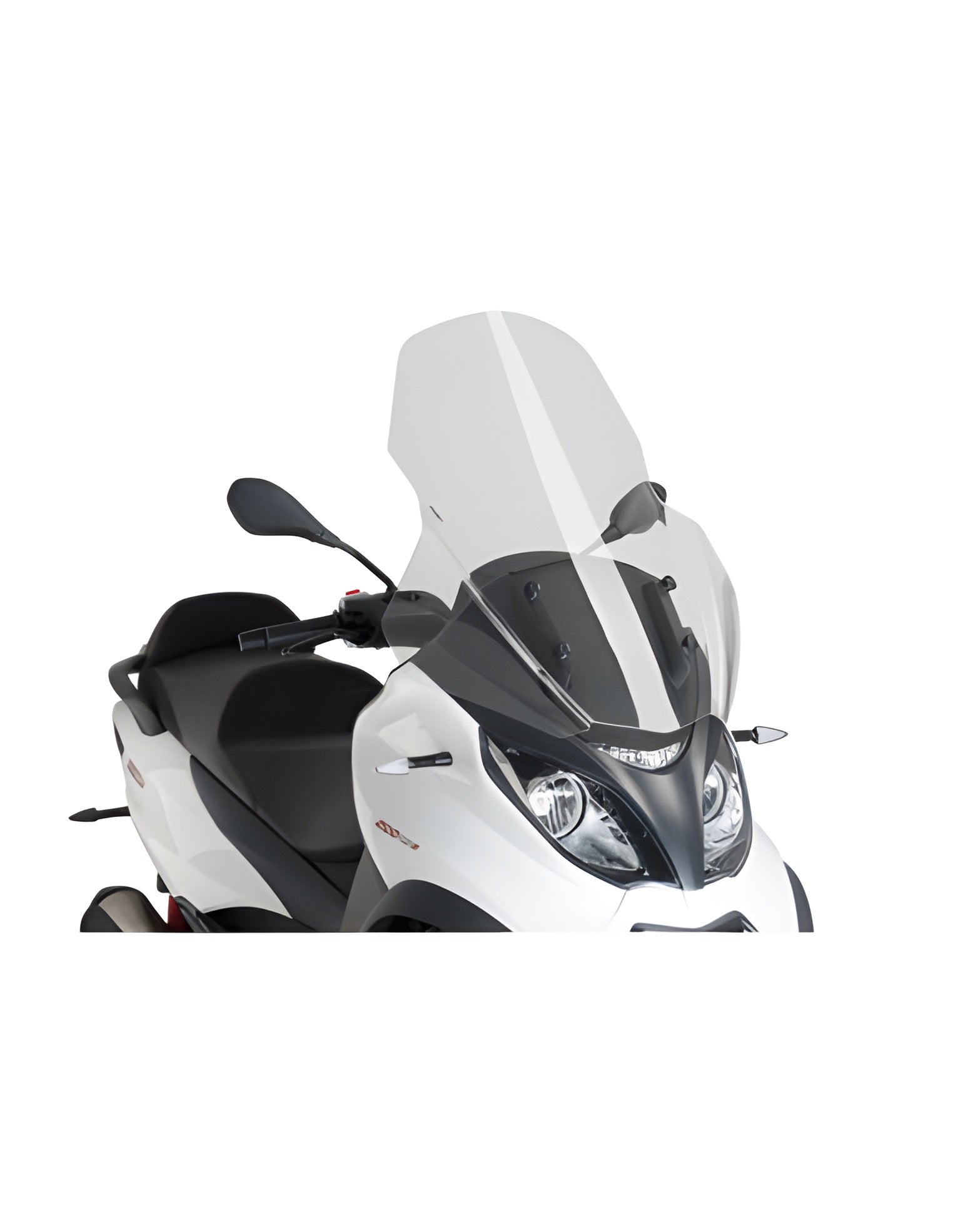 CUPOLINO V-TECH LINE TOURING PUIG COMPATIBILE PER PIAGGIO MP3 500 SPORT 2019 > 2020 TRASPARENTE 1666W