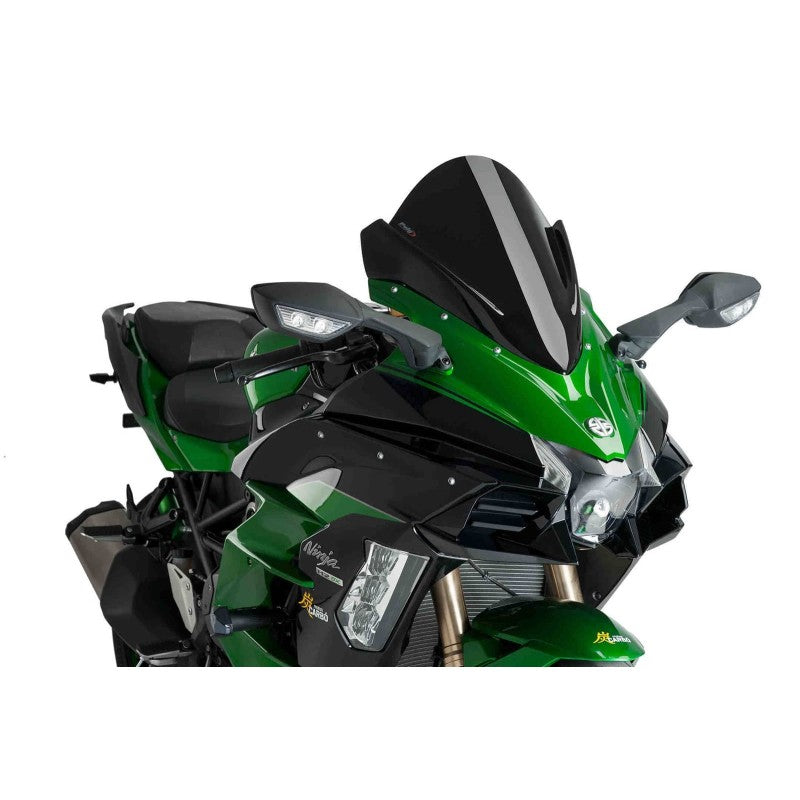 CUPOLINO Z-RACING PUIG COMPATIBILE PER KAWASAKI NINJA 1000 H2 SX SE 2022 > 2025 NERO 9704N