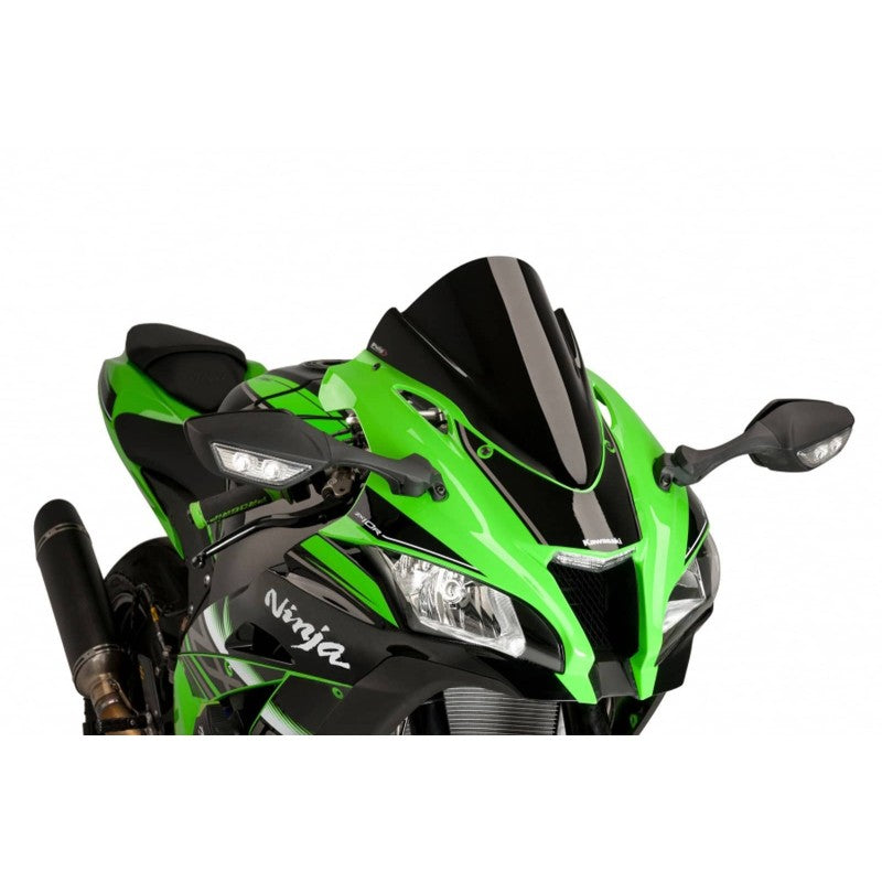 CUPOLINO Z-RACING PUIG COMPATIBILE PER KAWASAKI ZX-10R 1000 2016 > 2018 NERO 8912N