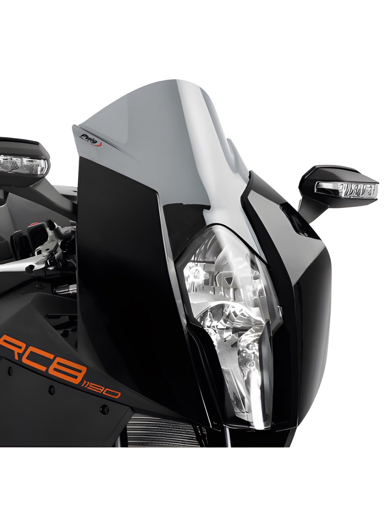 CUPOLINO Z-RACING PUIG COMPATIBILE PER KTM RC8 1190 R 2009 > 2015 FUME CHIARO 4944H