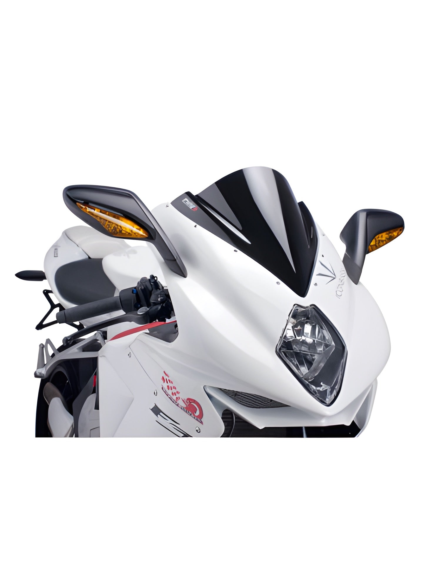 CUPOLINO Z-RACING PUIG COMPATIBILE PER MV AGUSTA F3 675 2013 > 2020 NERO 5651N