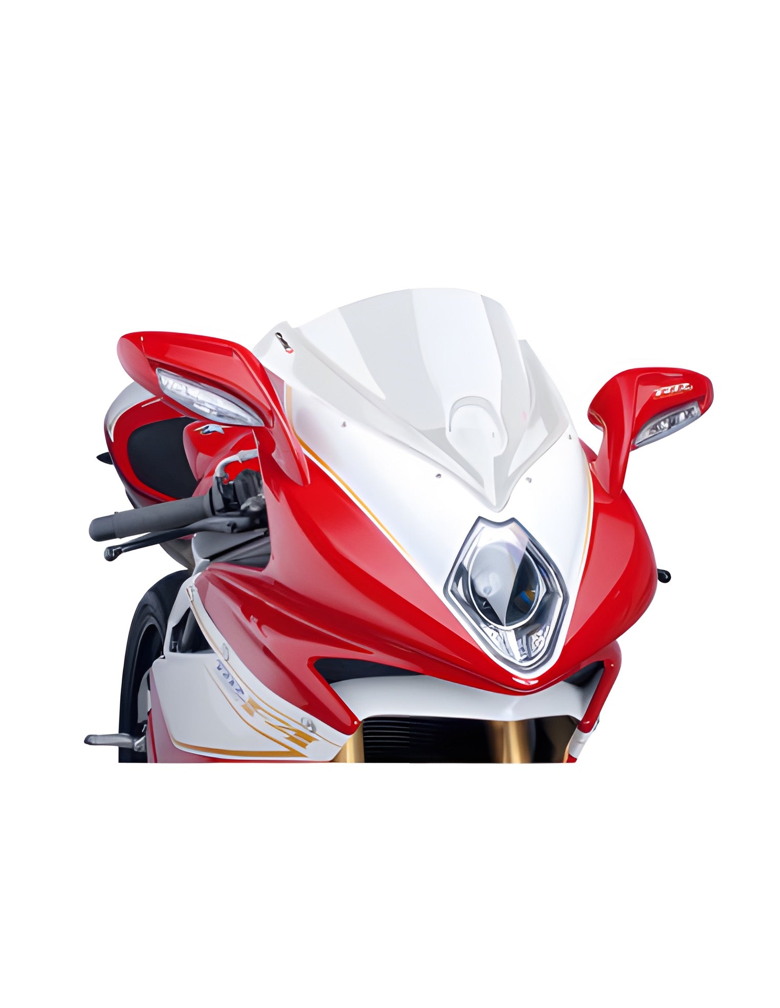 CUPOLINO Z-RACING PUIG COMPATIBILE PER MV AGUSTA F4 1000 2013 > 2015 TRASPARENTE 5256W