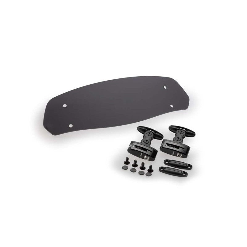 DEFLETTORE FISSAGGIO ATTRAVERSO CLIP-ON PUIG COMPATIBILE PER FUME SCURO 6375F