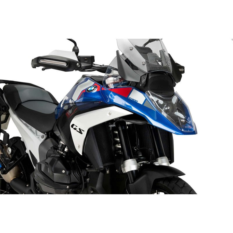 DEFLETTORI LATERALE INFERIORE PUIG COMPATIBILE PER BMW R 1300 GS 2023 > 2024 FUME SCURO  OUTLET 21902F