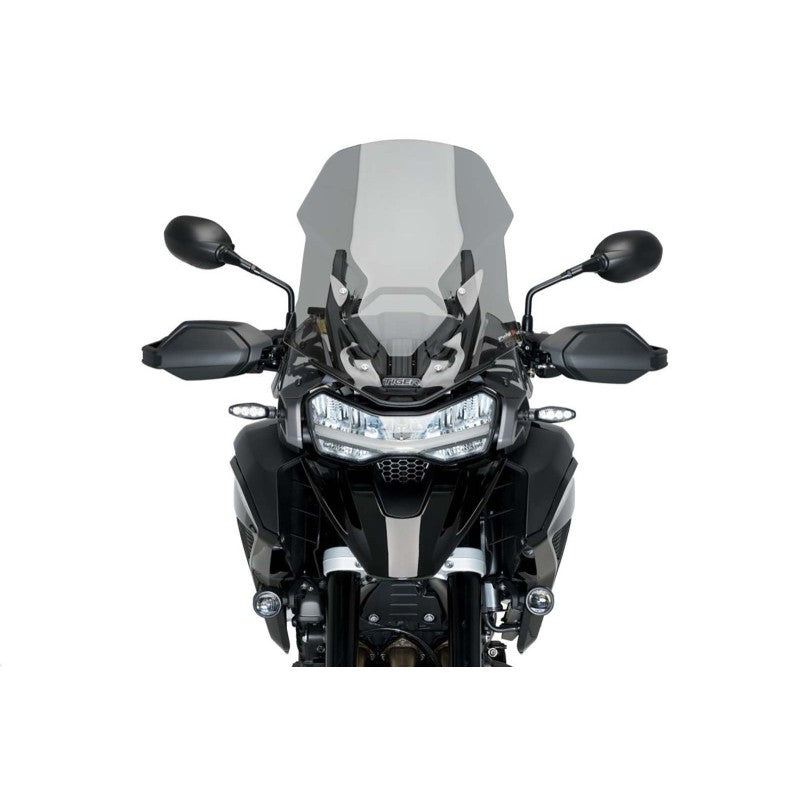 DEFLETTORI ANTERIORI MAGGIORATI PUIG COMPATIBILE PER TRIUMPH TIGER 1200 GT EXPLORER 2022 > 2024 FUME CHIARO 21407H