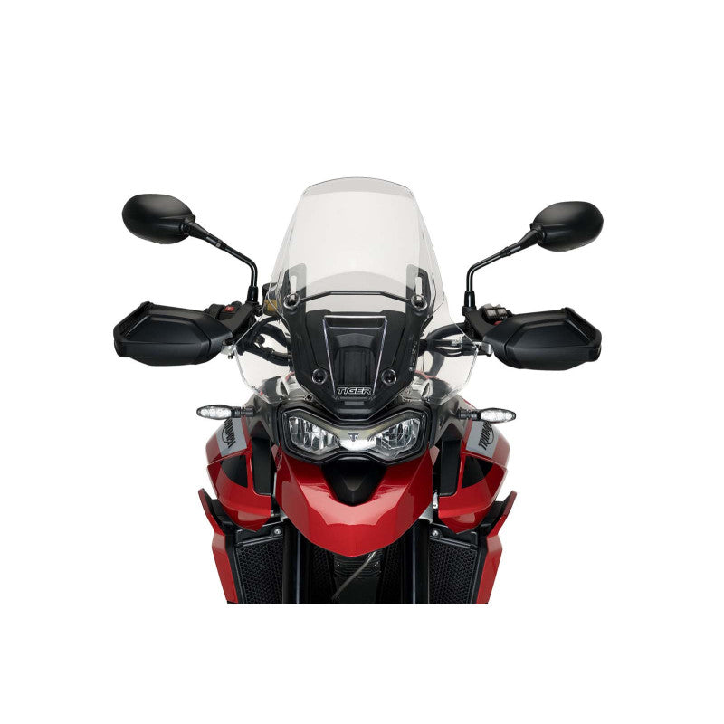 DEFLETTORI SUPERIORI PUIG COMPATIBILE PER TRIUMPH TIGER 900 GT 2020 > 2025 TRASPARENTE COPPIA 22330W