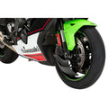 CONDOTTI DI RAFFREDDAMENTO FRENI PUIG COMPATIBILE PER KAWASAKI ZX-10R 1000 2019 > 2020 NERO OPACO COPPIA 21452J