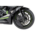 CONDOTTI DI RAFFREDDAMENTO FRENI PUIG COMPATIBILE PER KAWASAKI ZX-6R NINJA 600 2024 > 2025 NERO OPACO COPPIA 22076J