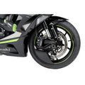 CONDOTTI DI RAFFREDDAMENTO FRENI PUIG COMPATIBILE PER KAWASAKI ZX-6R NINJA 600 2024 > 2025 NERO COPPIA 22076N