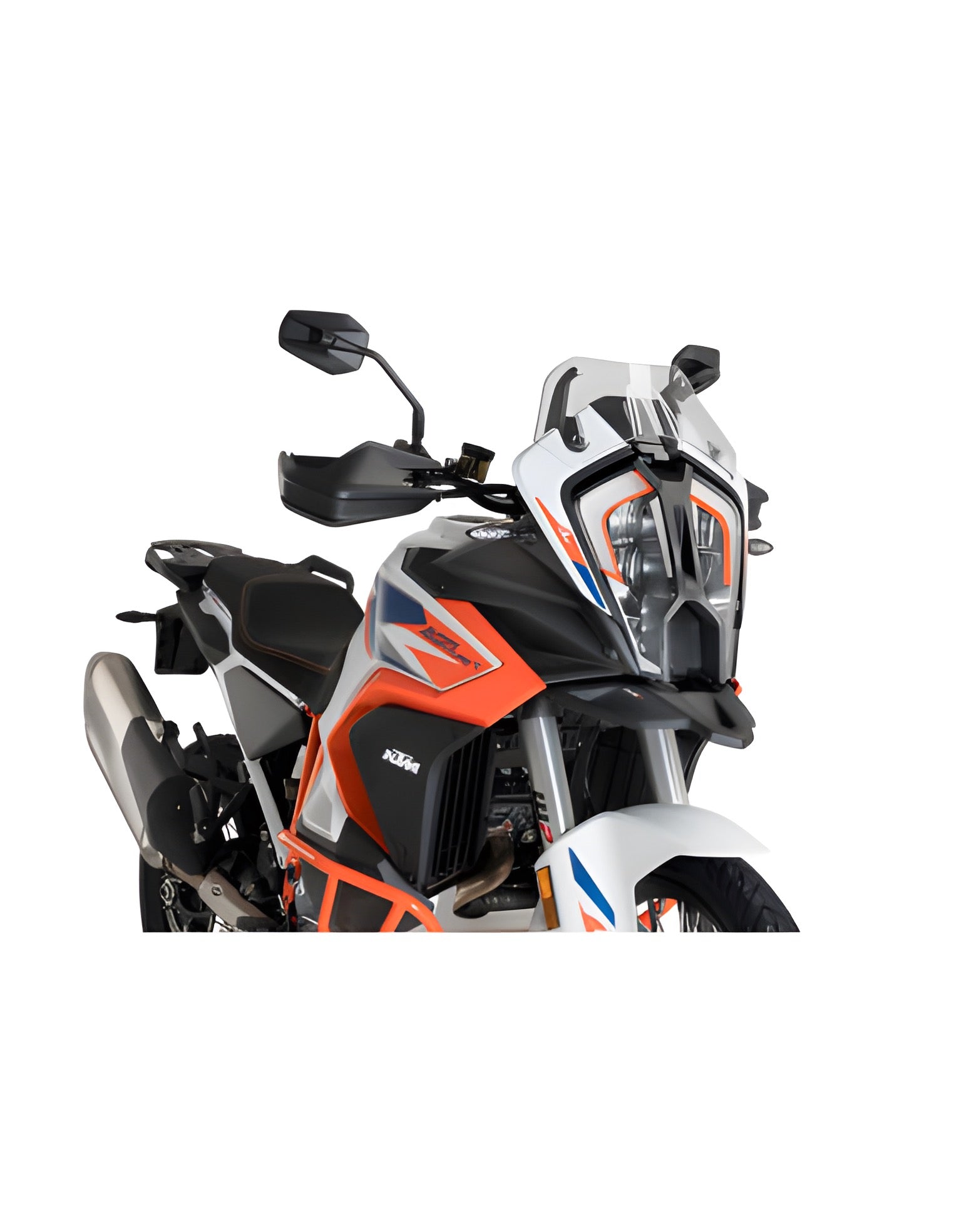 ESTENSIONE DEL BECCO PUIG COMPATIBILE PER KTM SUPER ADVENTURE 1290 R 2024 > 2025 NERO 21468J