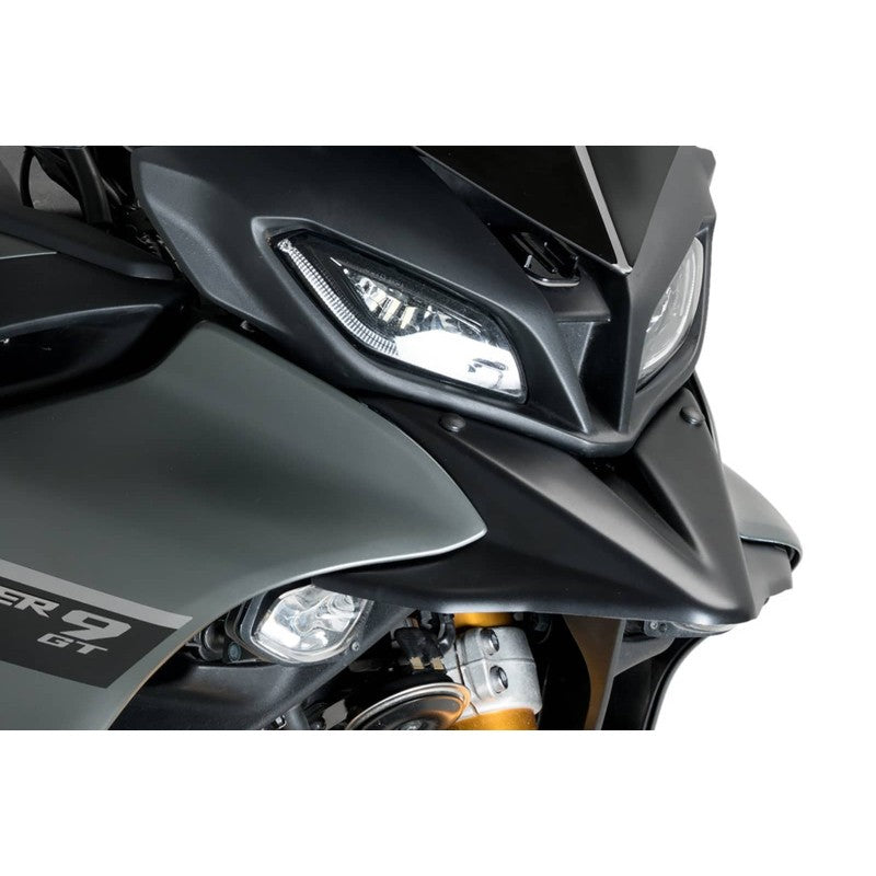 ESTENSIONE DEL BECCO PUIG COMPATIBILE PER YAMAHA TRACER 9 900 GT 2021 > 2024 NERO 3837J