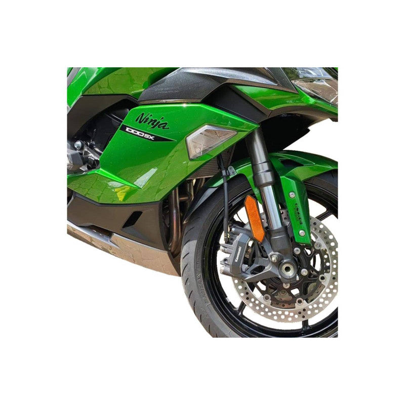 ESTENSIONE PARAFANGO ANTERIORE PUIG COMPATIBILE PER KAWASAKI NINJA 1100 SX 2025 NERO 20473N