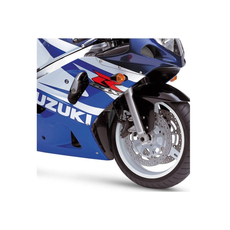 ESTENSIONE PARAFANGO ANTERIORE PUIG COMPATIBILE PER SUZUKI GSX-R 1000 2001 > 2002 NERO OPACO 9936N