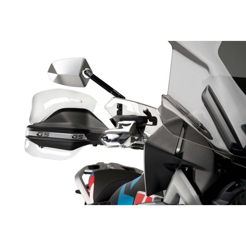 ESTENSIONI PARAMANI PUIG COMPATIBILE PER BMW R 1200 GS ADVENTURE 2006 > 2016 TRASPARENTE COPPIA OUTLET 3763W