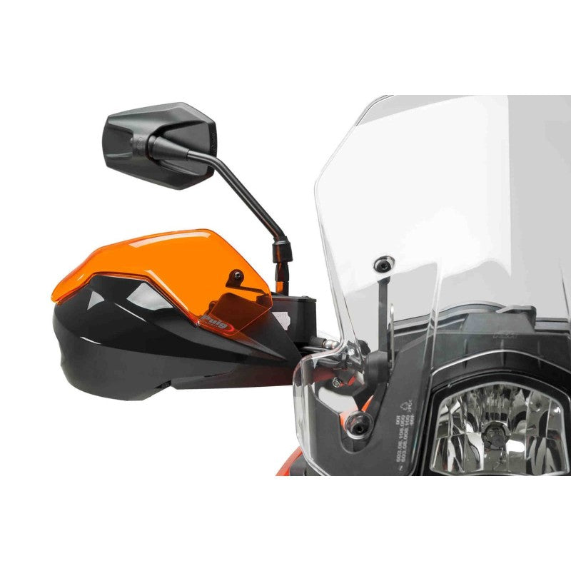 ESTENSIONI PARAMANI PUIG COMPATIBILE PER KTM SUPERDUKE 1290 GT 2019 > 2024 ARANCIONE COPPIA 9622T