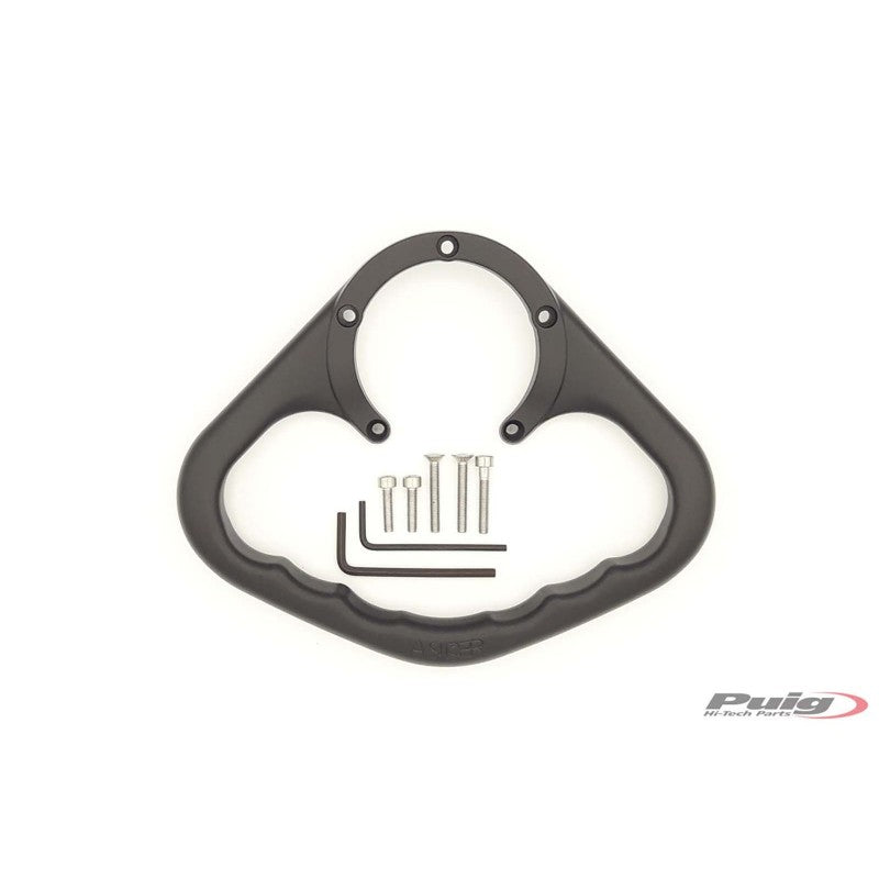 MANIGLIA PASSEGGERO PUIG COMPATIBILE PER SUZUKI GSX-8R 800 2024 NERO 4612N