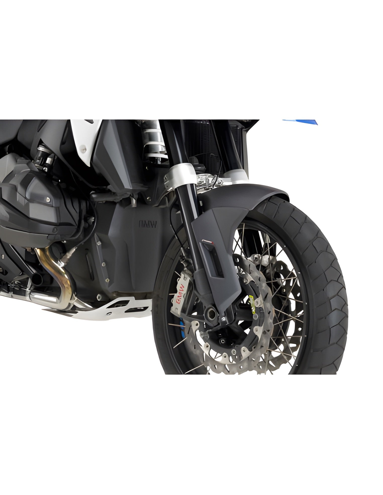 PARAFANGO ANTERIORE PER KIT PISTA PUIG COMPATIBILE PER BMW R 1300 GS 2023 > 2025 NERO 22309J