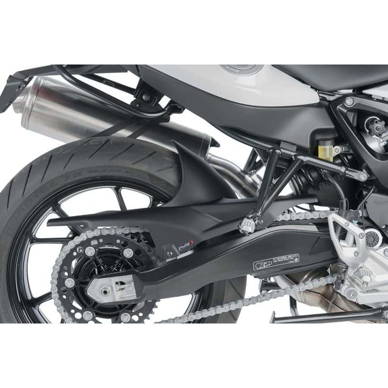 PARAFANGO POSTERIORE PUIG COMPATIBILE PER BMW F 800 R 2015 > 2020 NERO OPACO 5882J